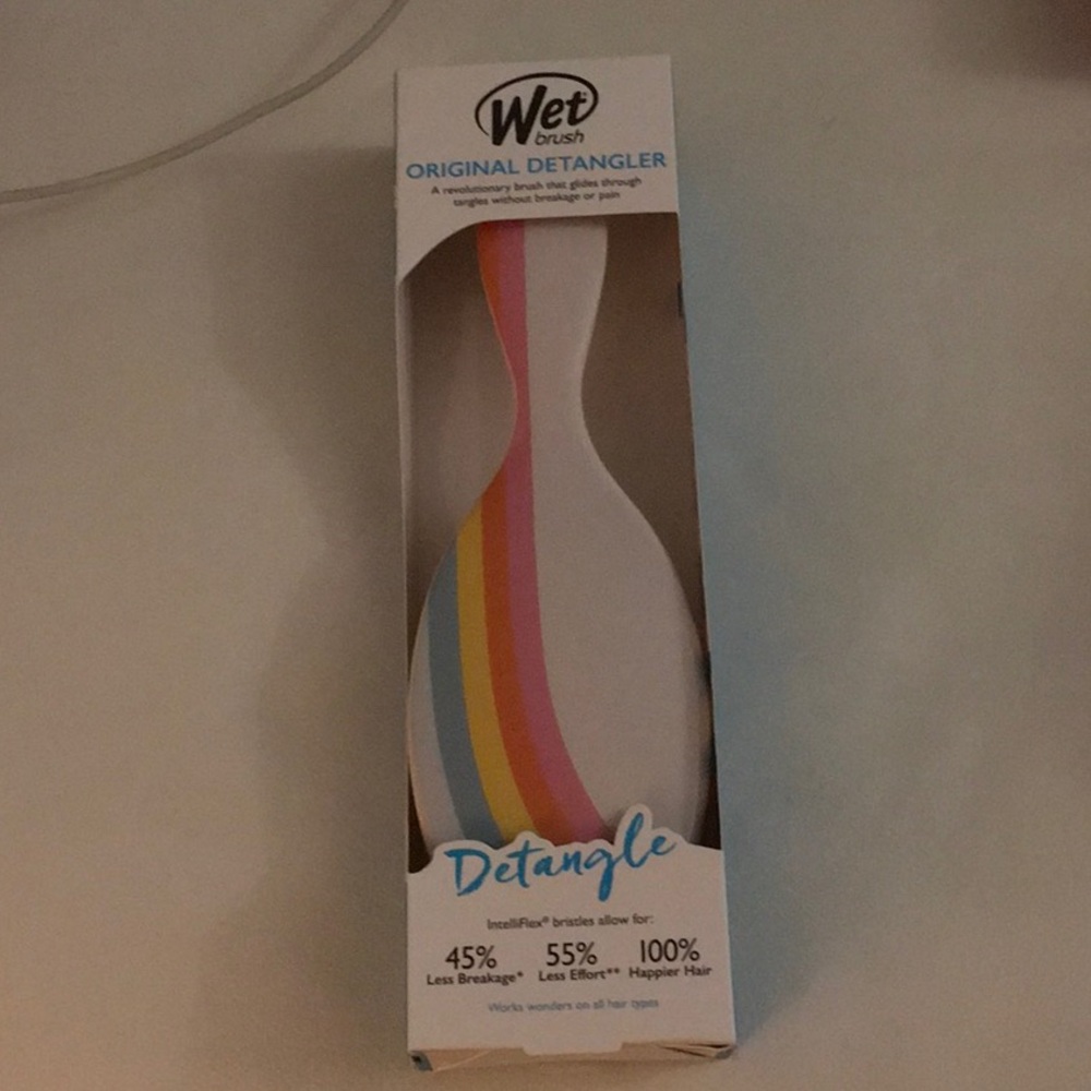 New Wet Hair Brush Rainbow 🌈